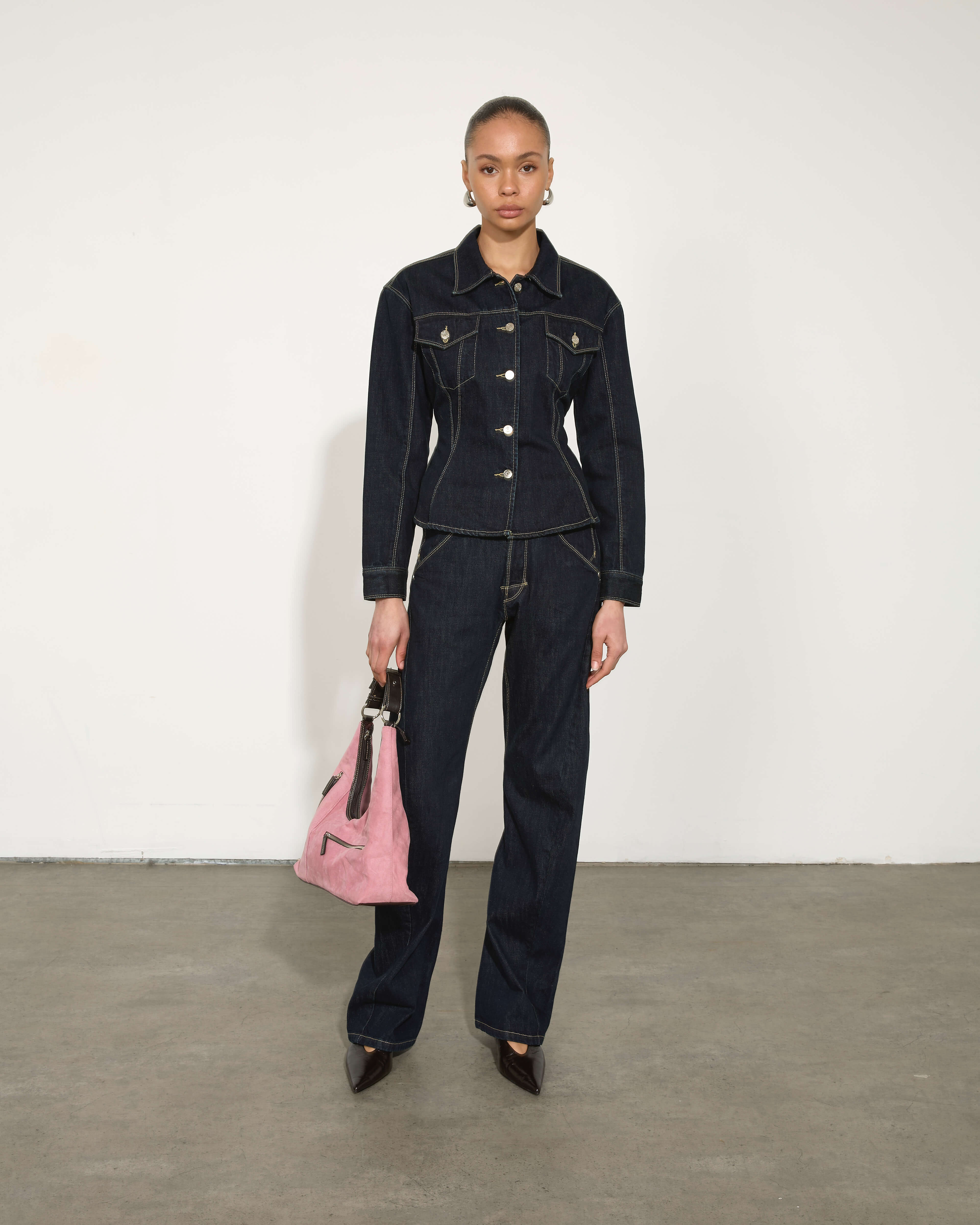 ジャケット・アウター herlipto New Classic Belted Denim Jacket Her lip to on X: 