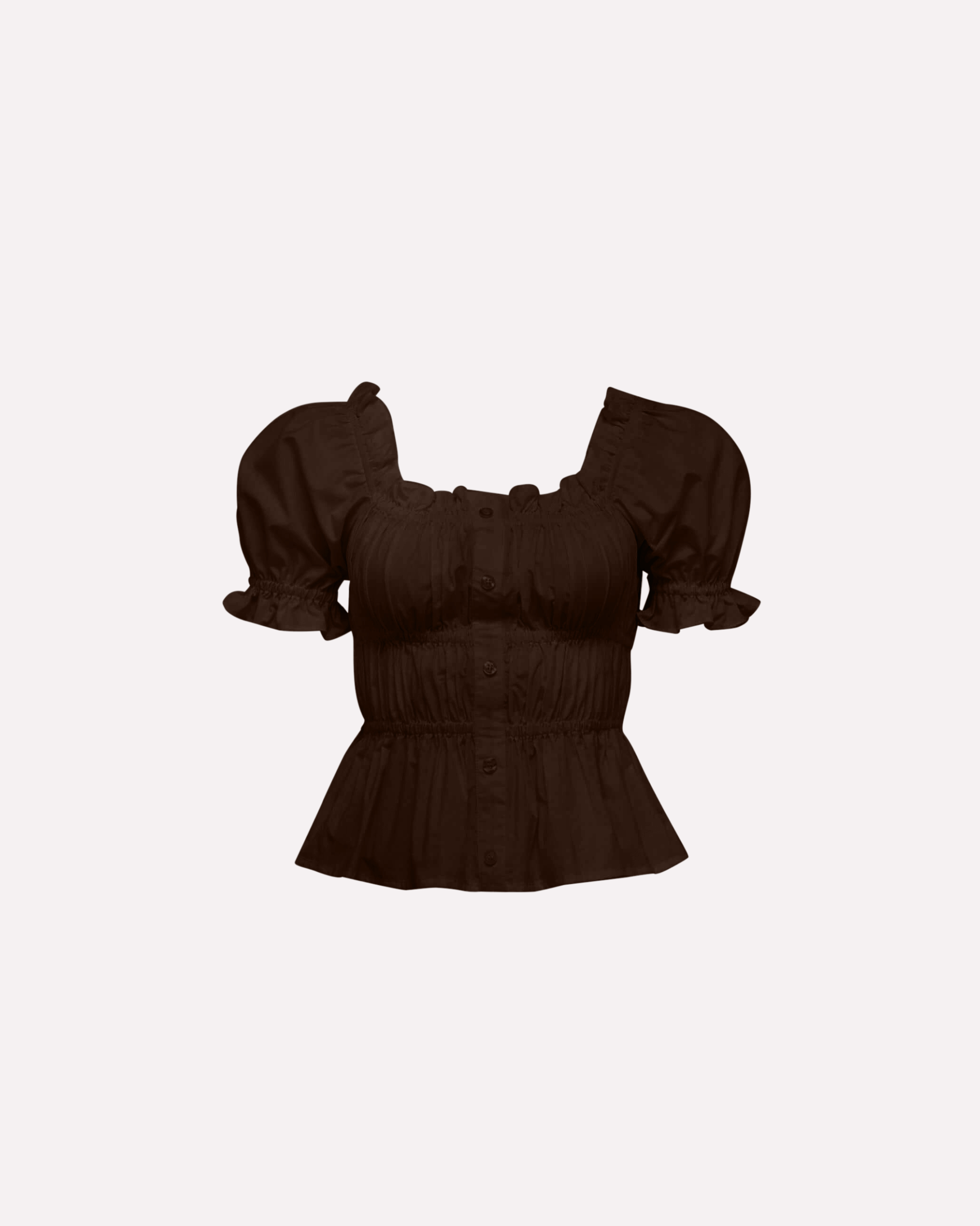 Scrunched Babydoll Top