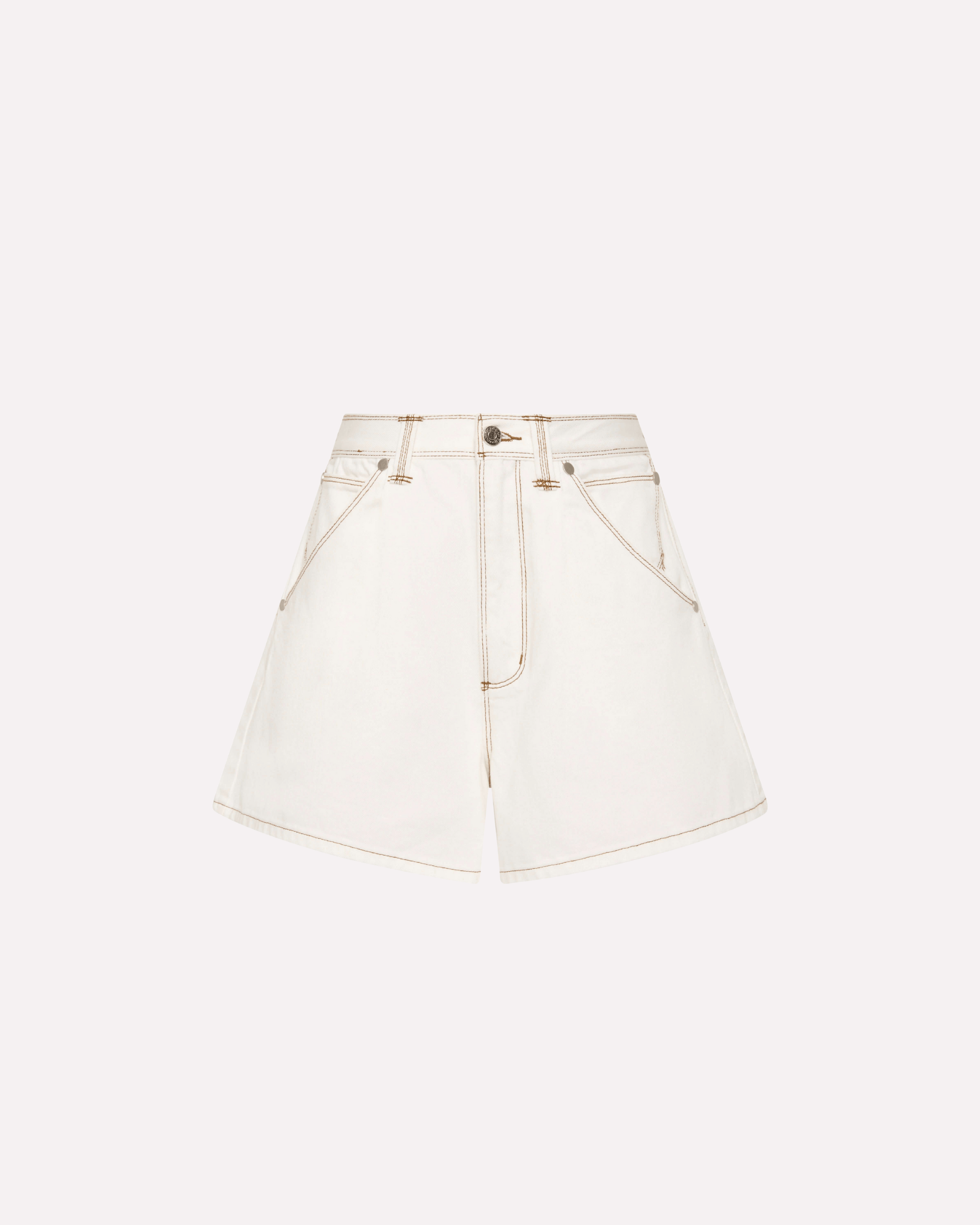 Signature Belted Midi Shorts