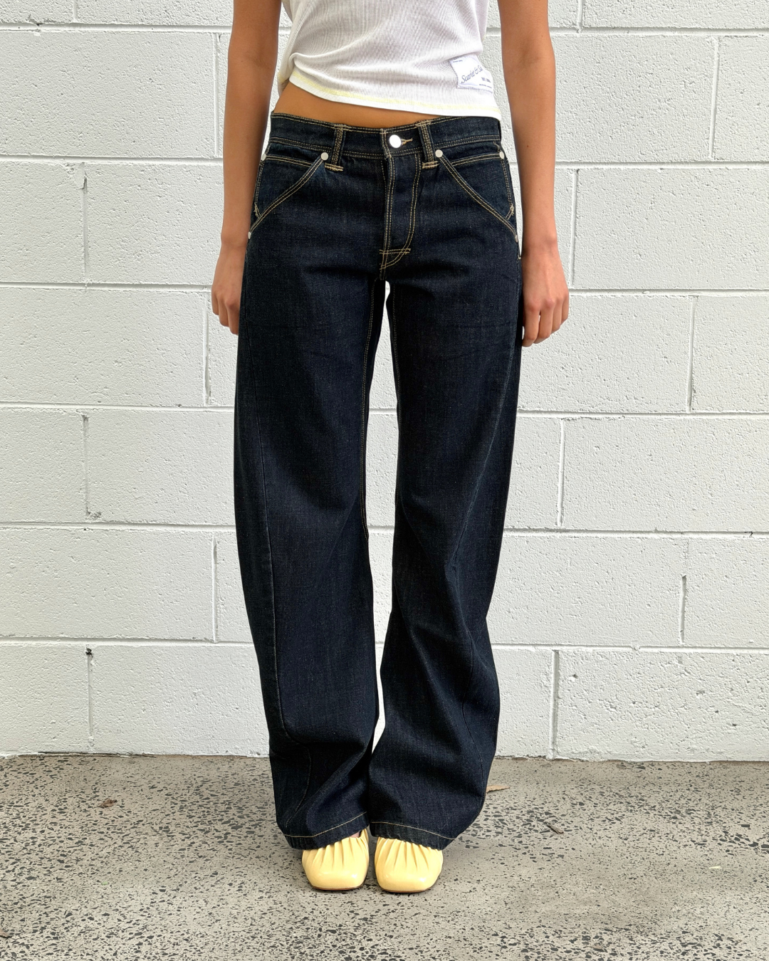Signature Belted Jeans