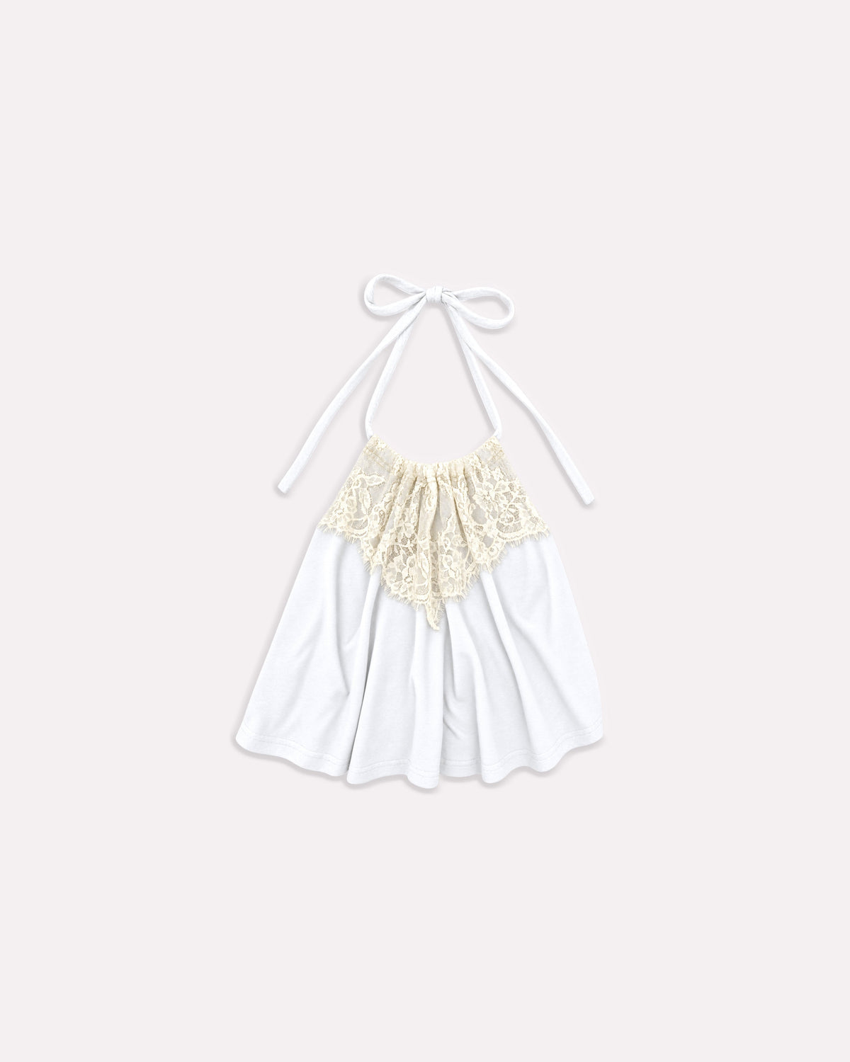 Jersey Lace Halter Top