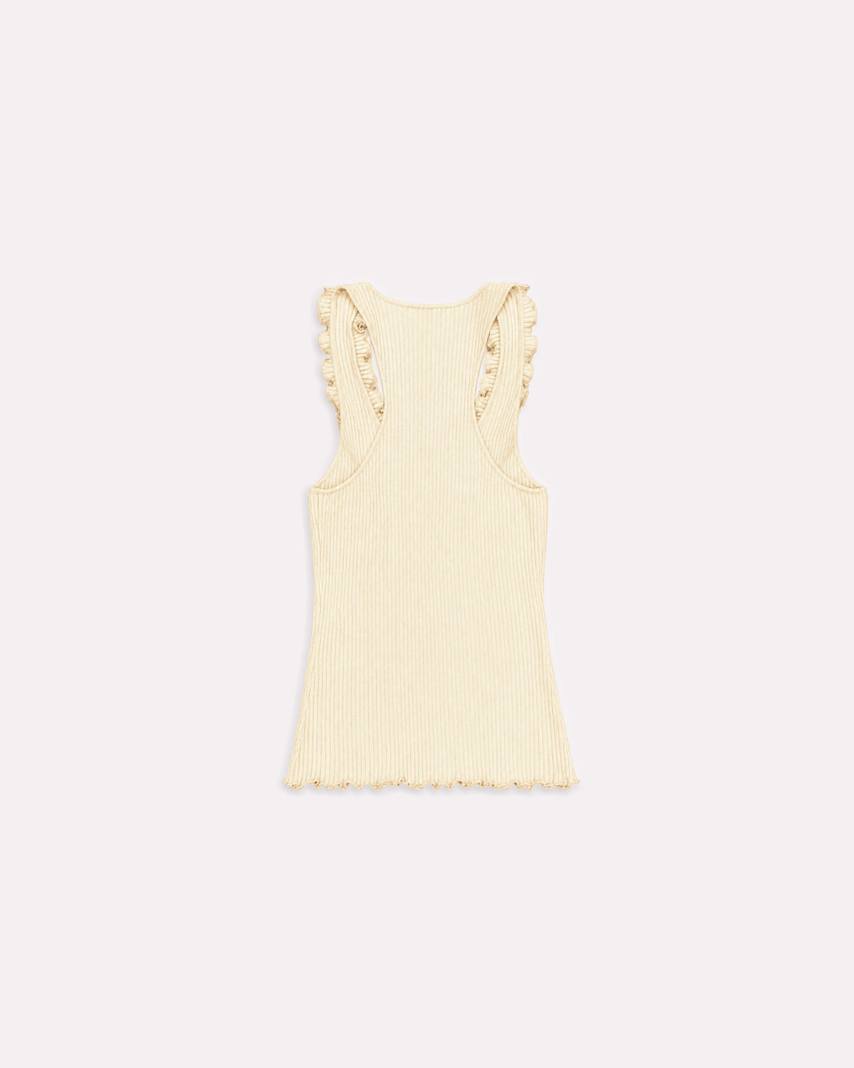 Ruffle Knit Tank