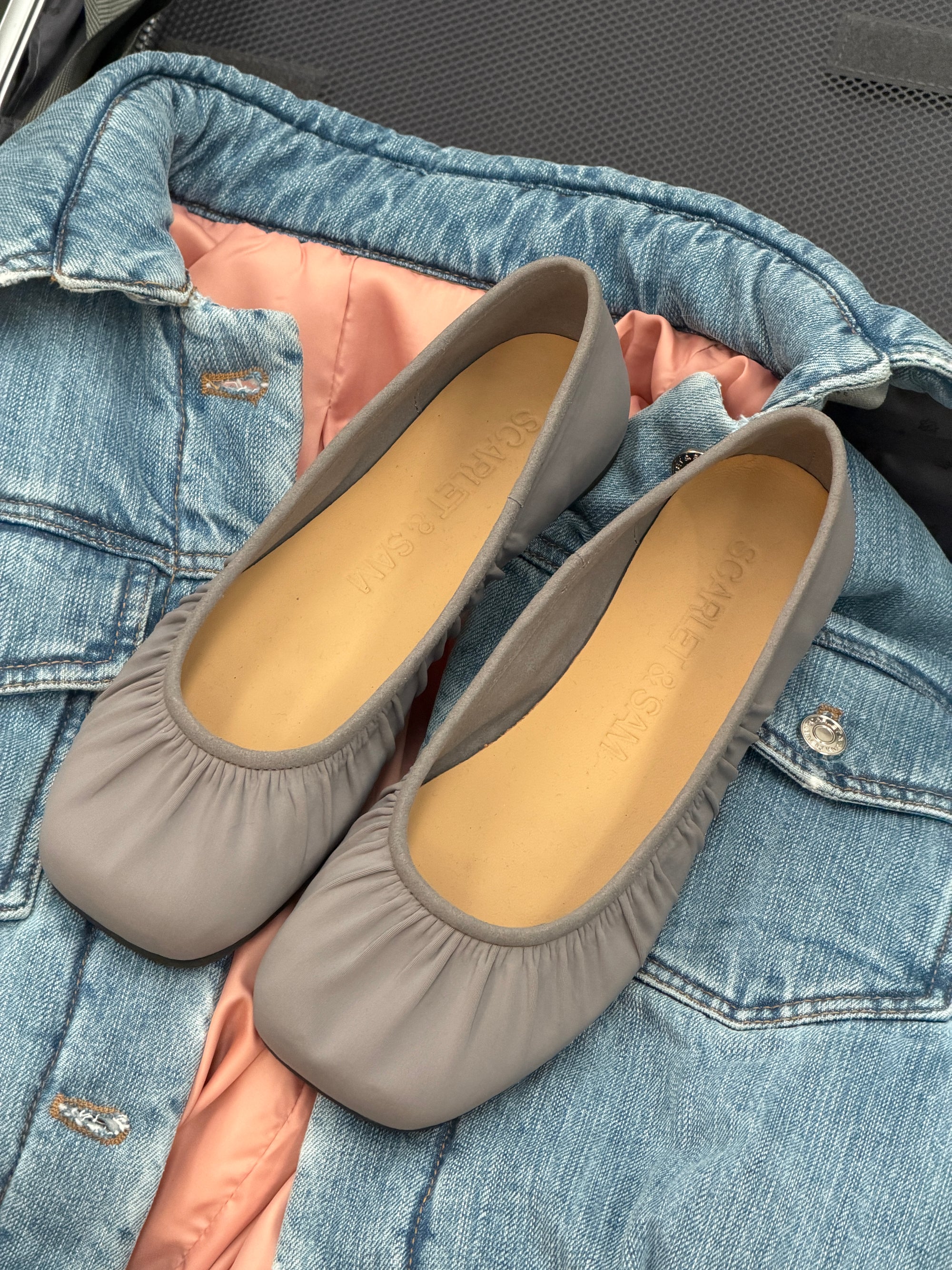 Noa Neoprene Ballet Flat