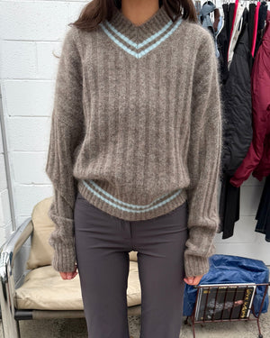 Mohair Rib Sweater