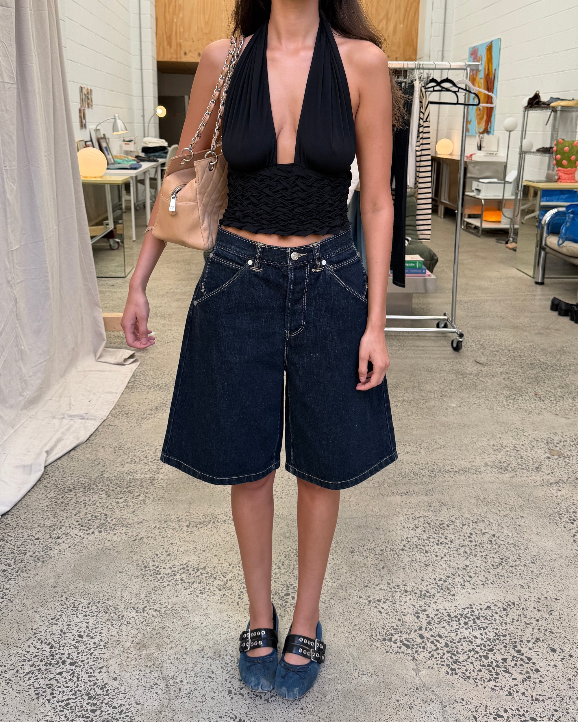 Braided Halter Top