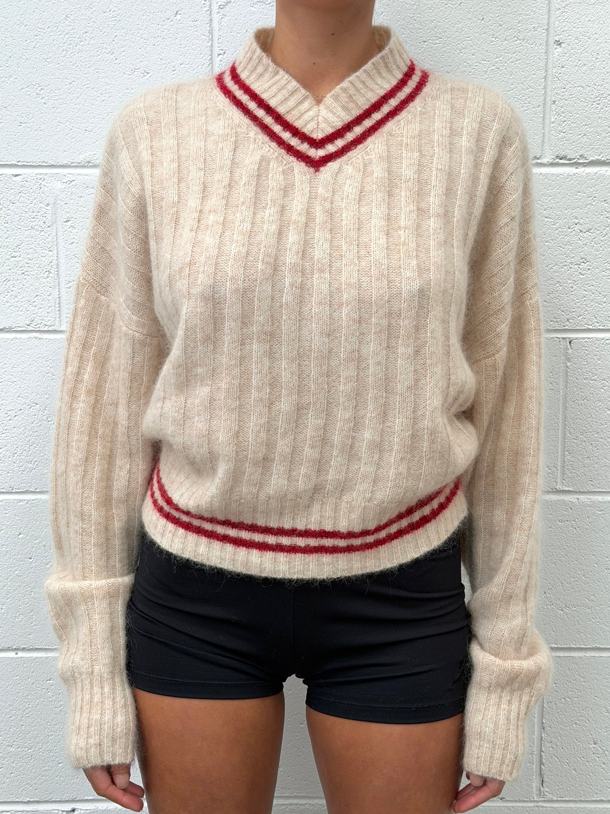 Mohair Rib Sweater