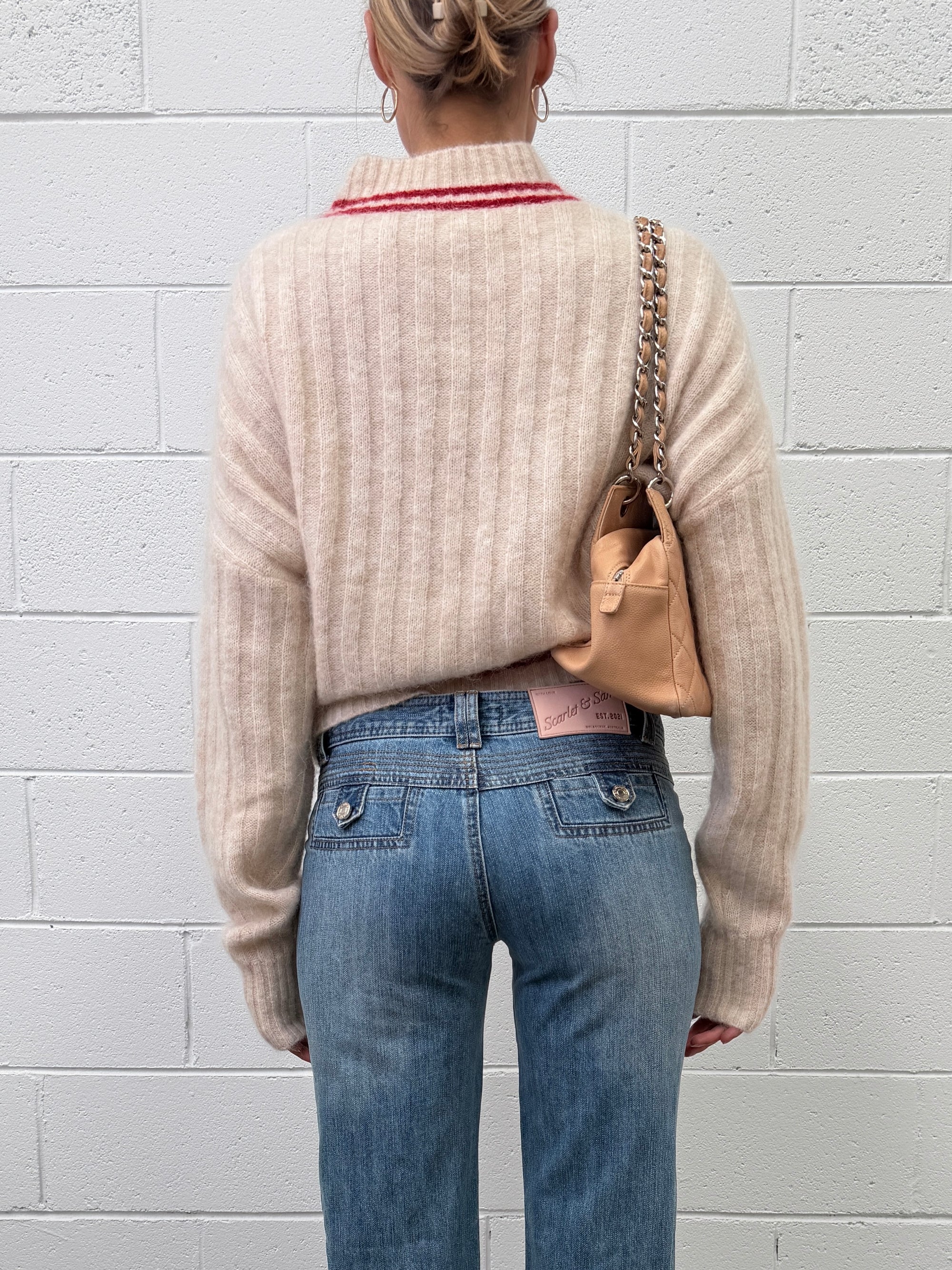 Mohair Rib Sweater
