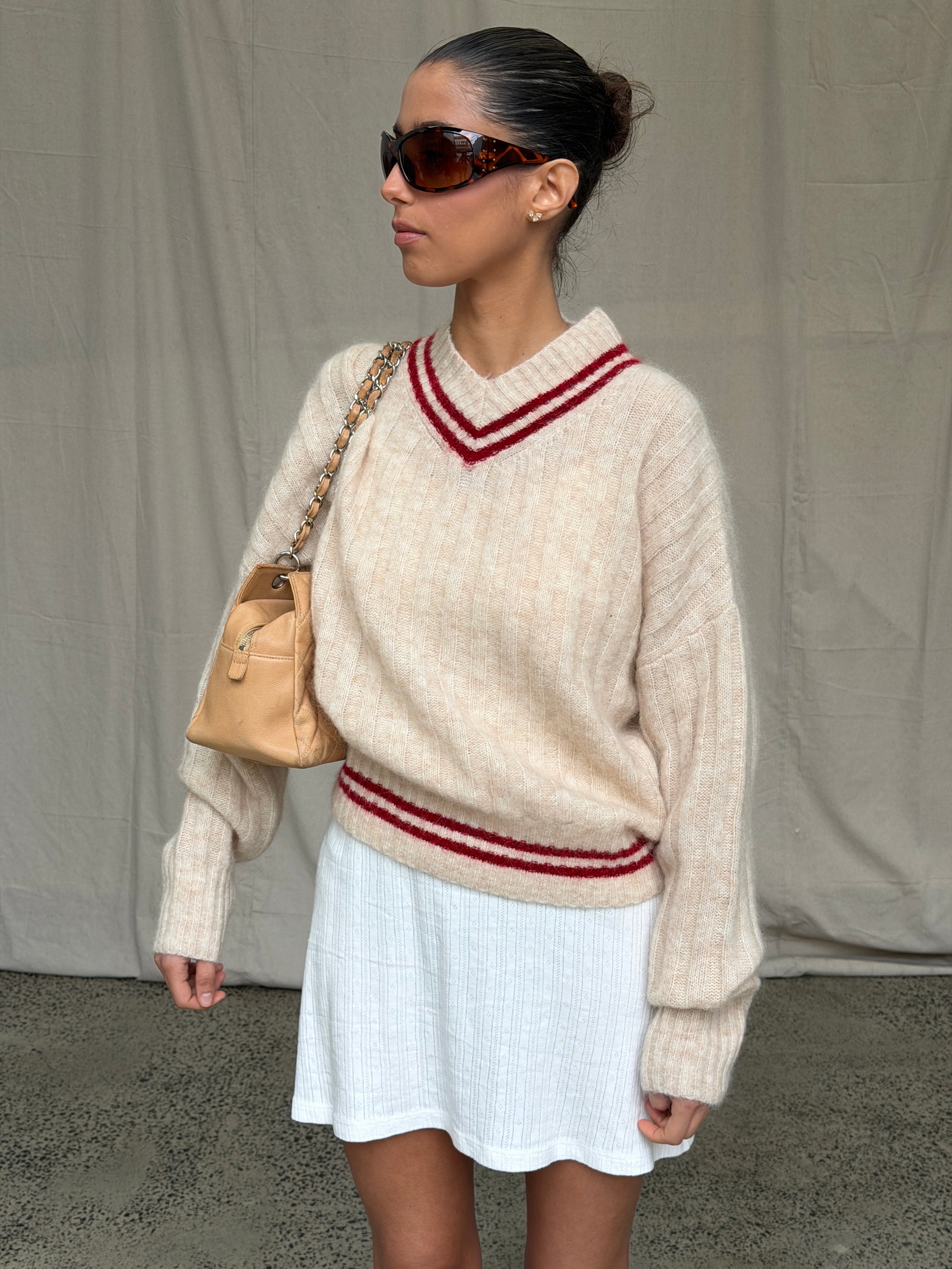 Mohair Rib Sweater