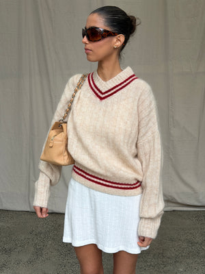 Mohair Rib Sweater