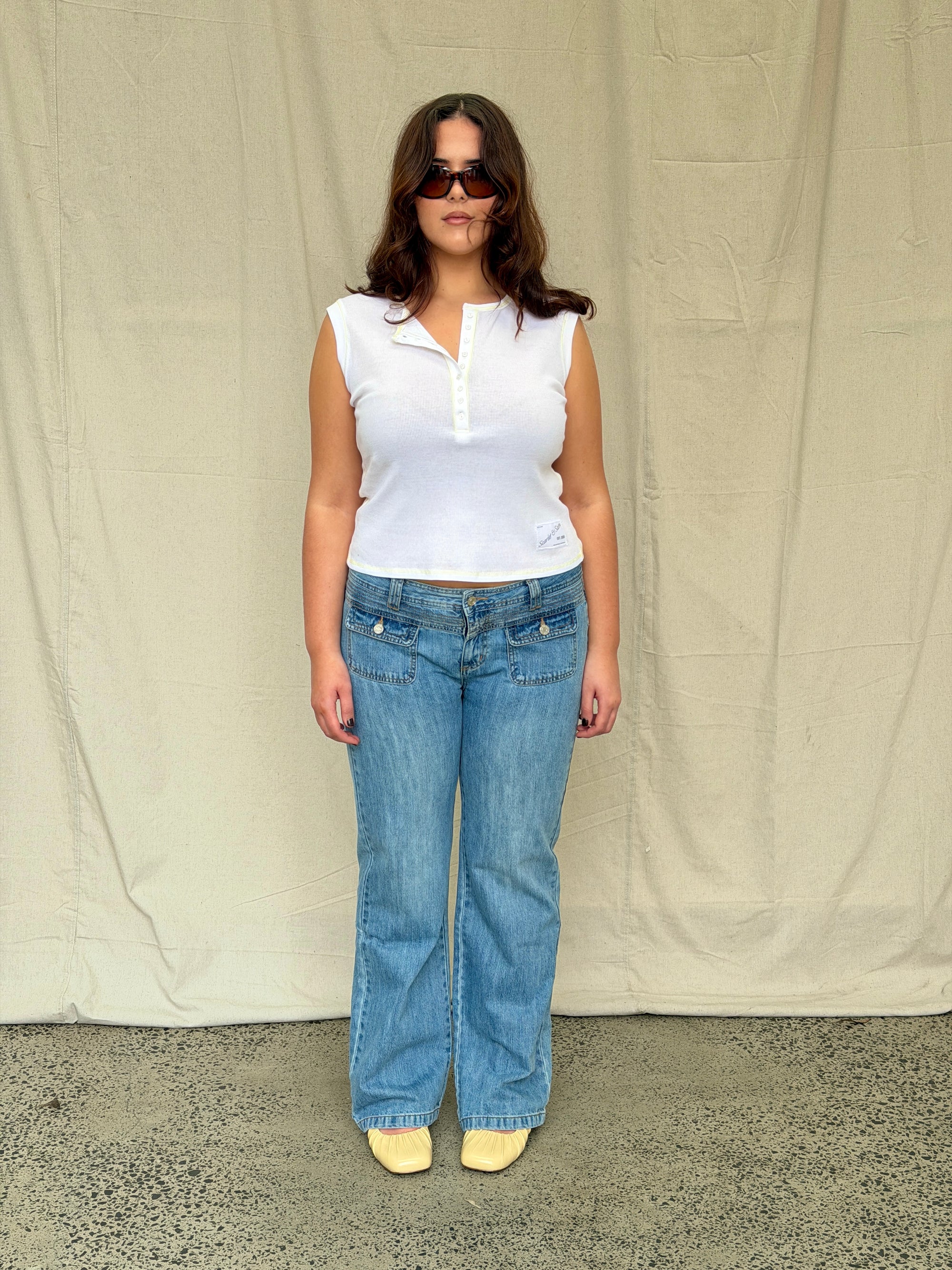 Henley Rib Tank