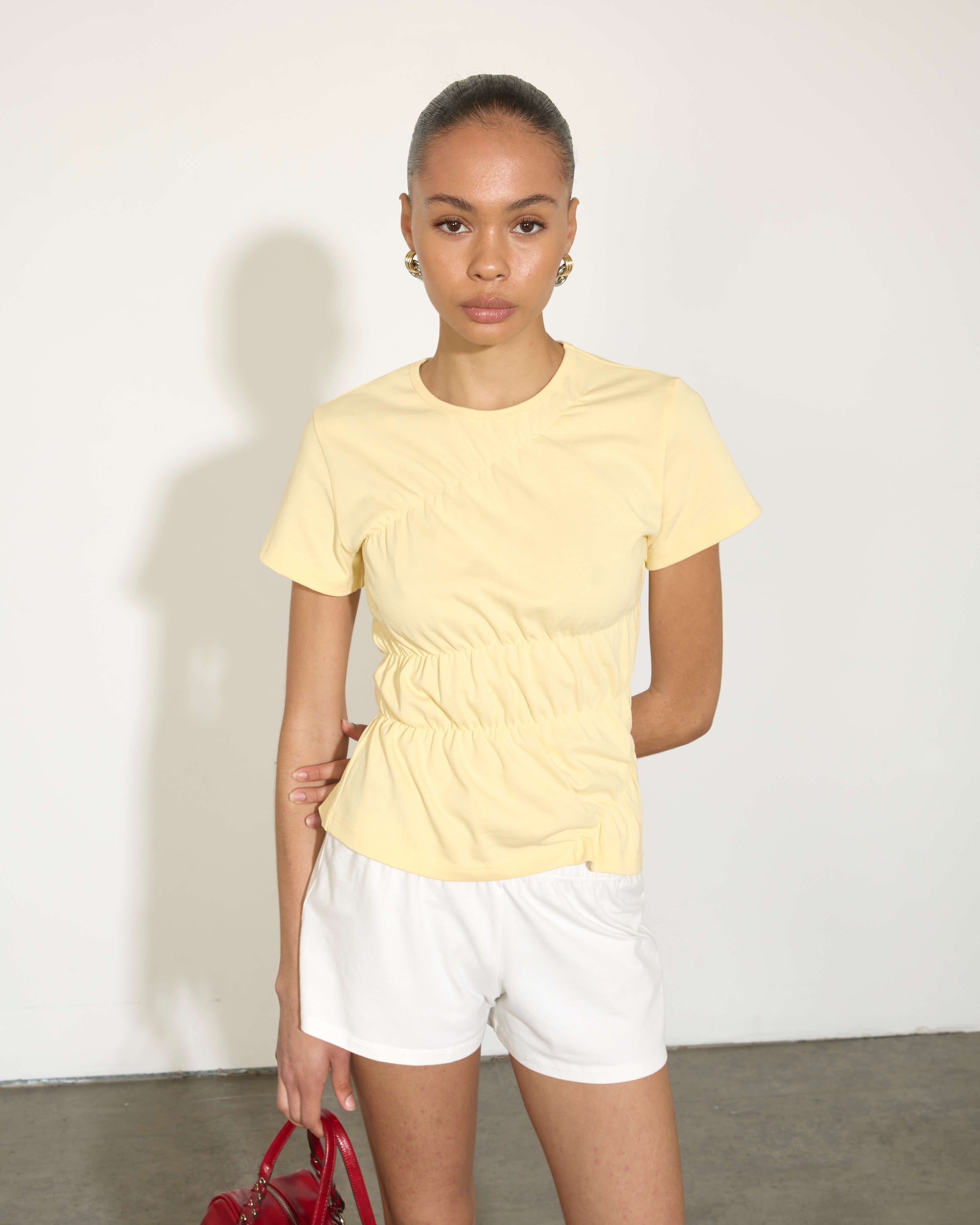 Scrunched Tee