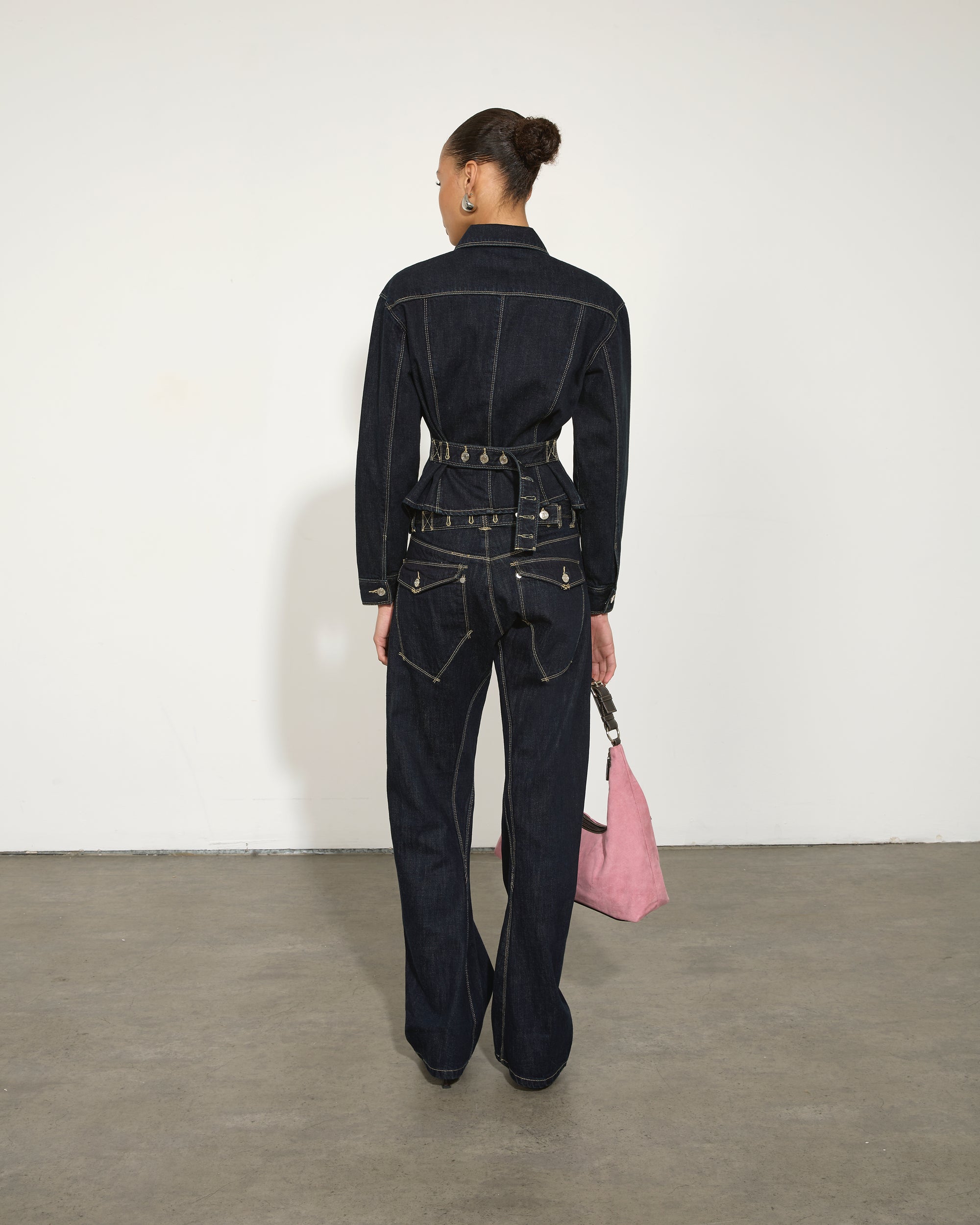 Signature Belted Jeans