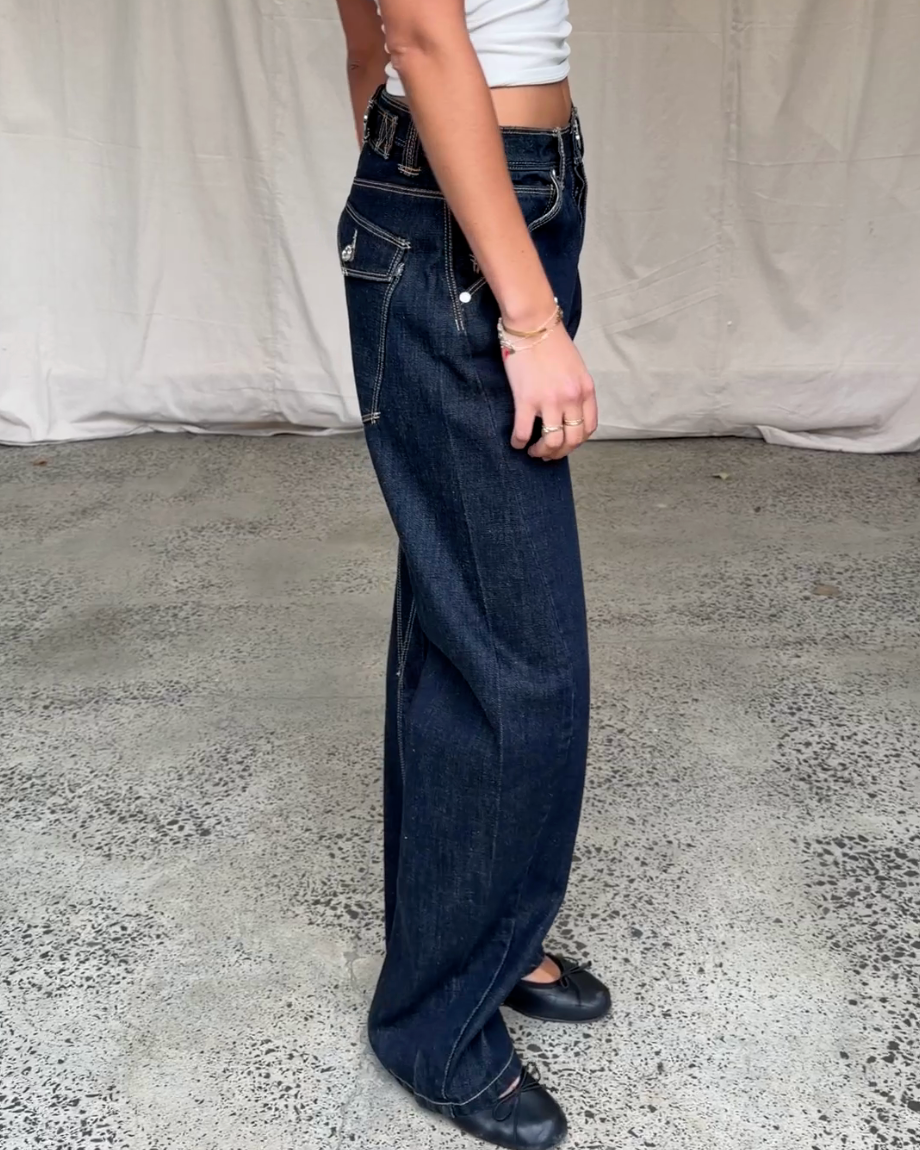 Signature Belted Jeans
