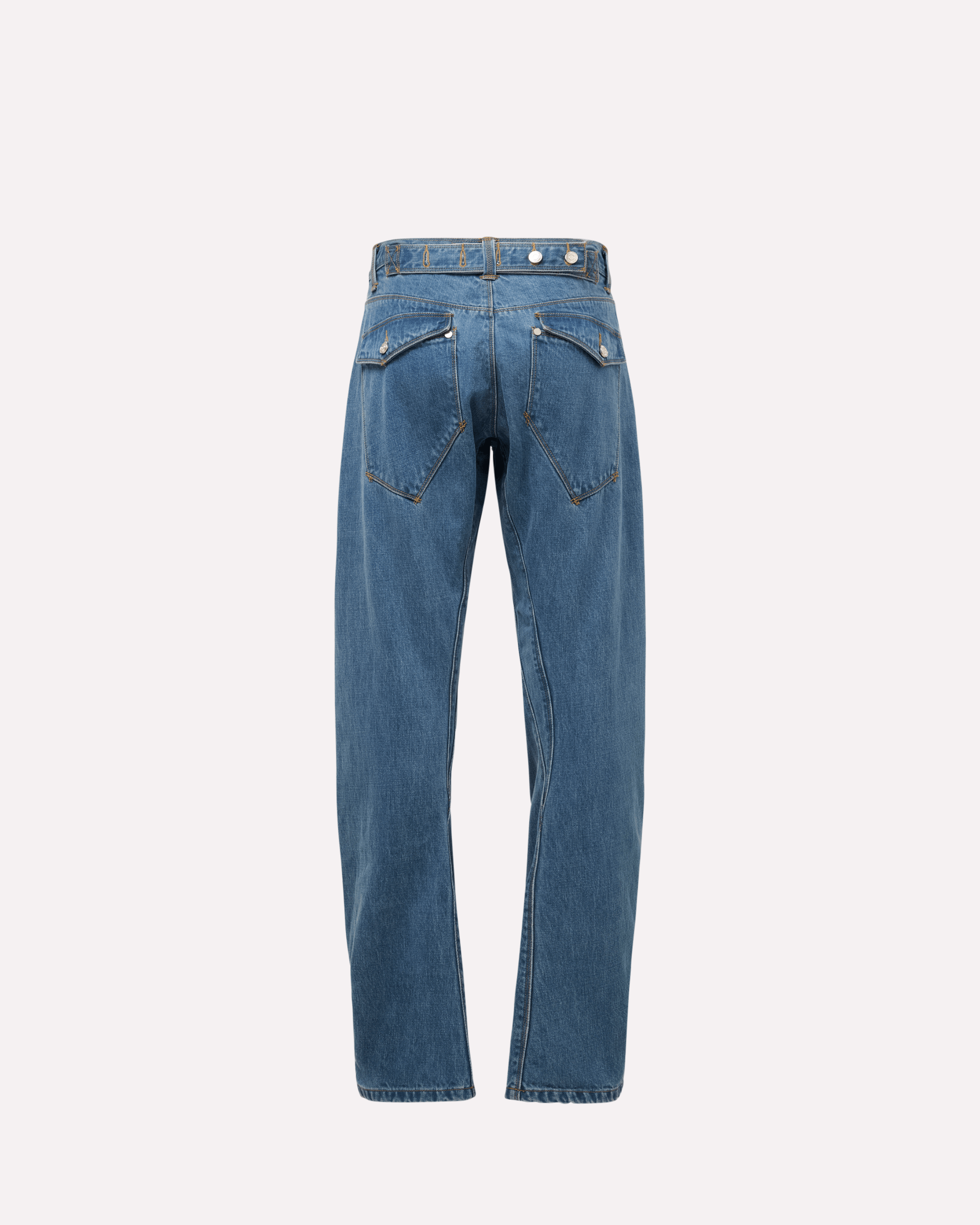 Signature Belted Jeans