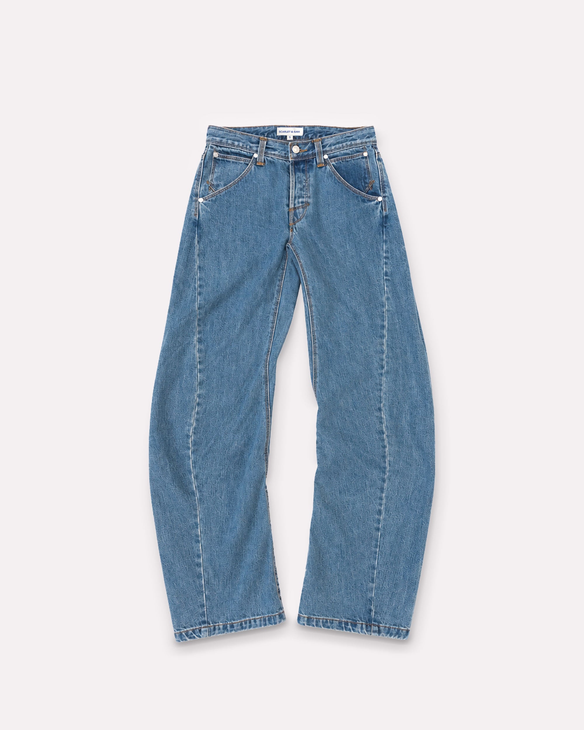 Signature Belted Jeans