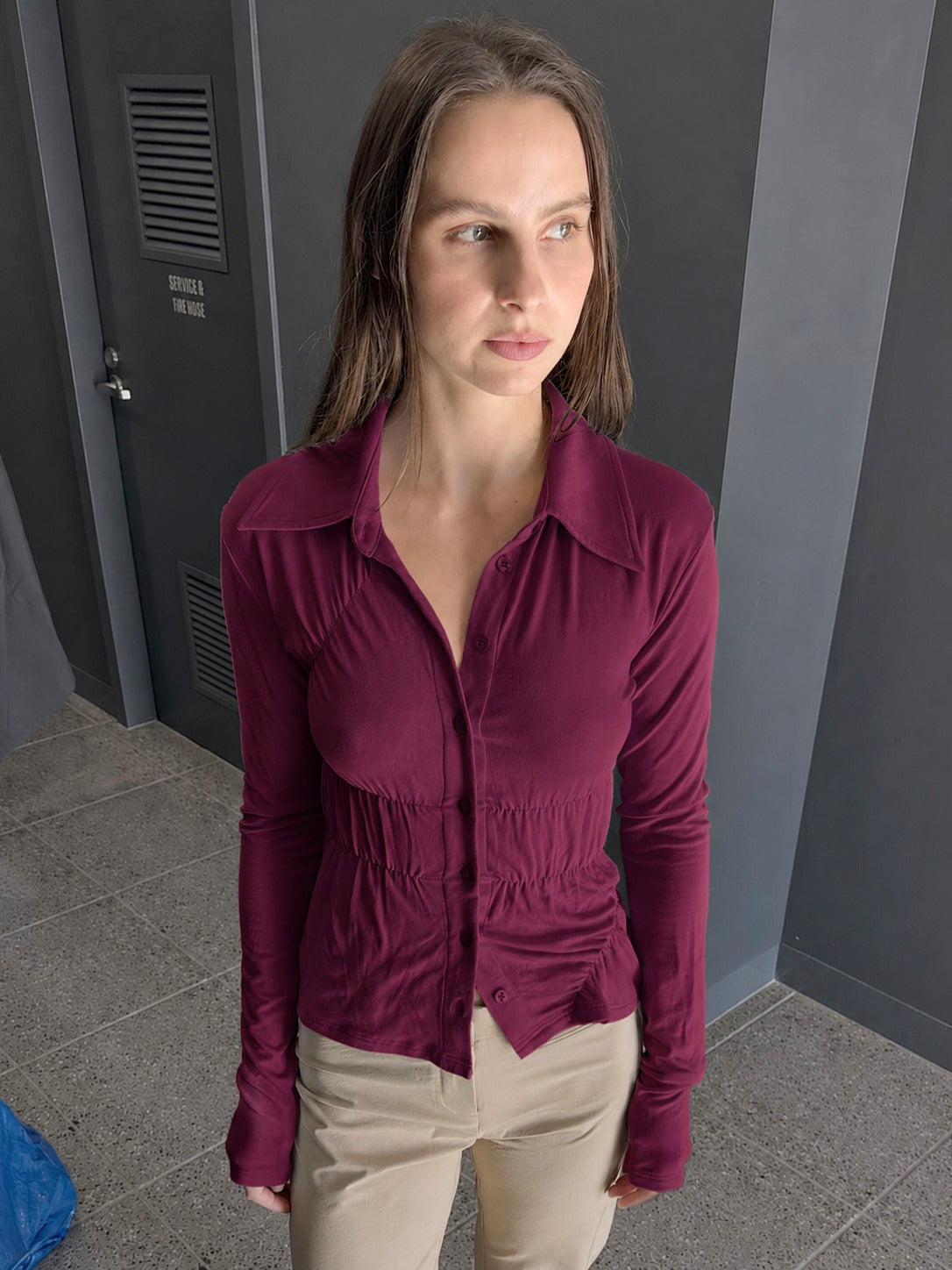 Scrunched Polo