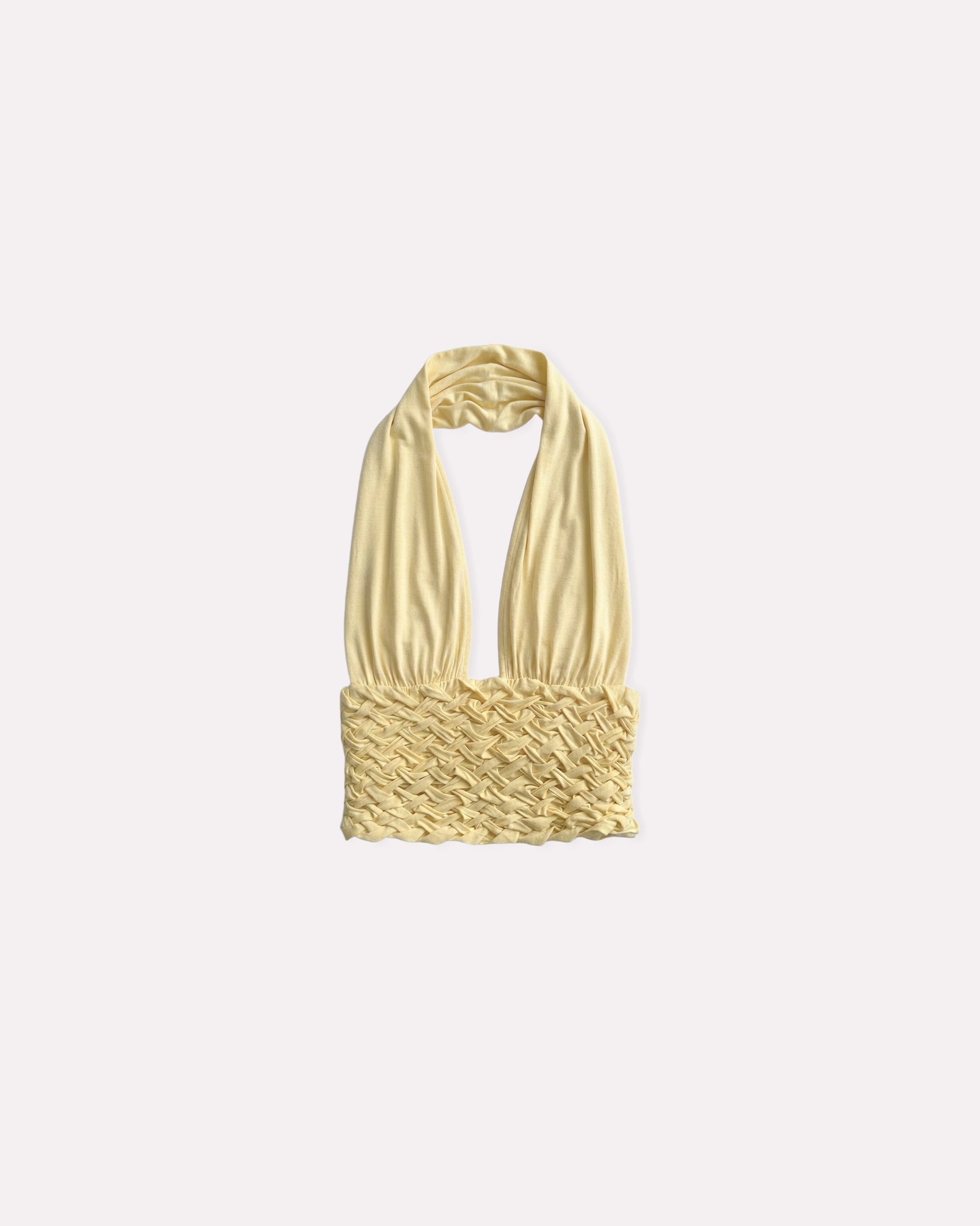 Braided Halter Top