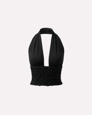 Braided Halter Top