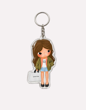 Hirono Pillow Key Ring
