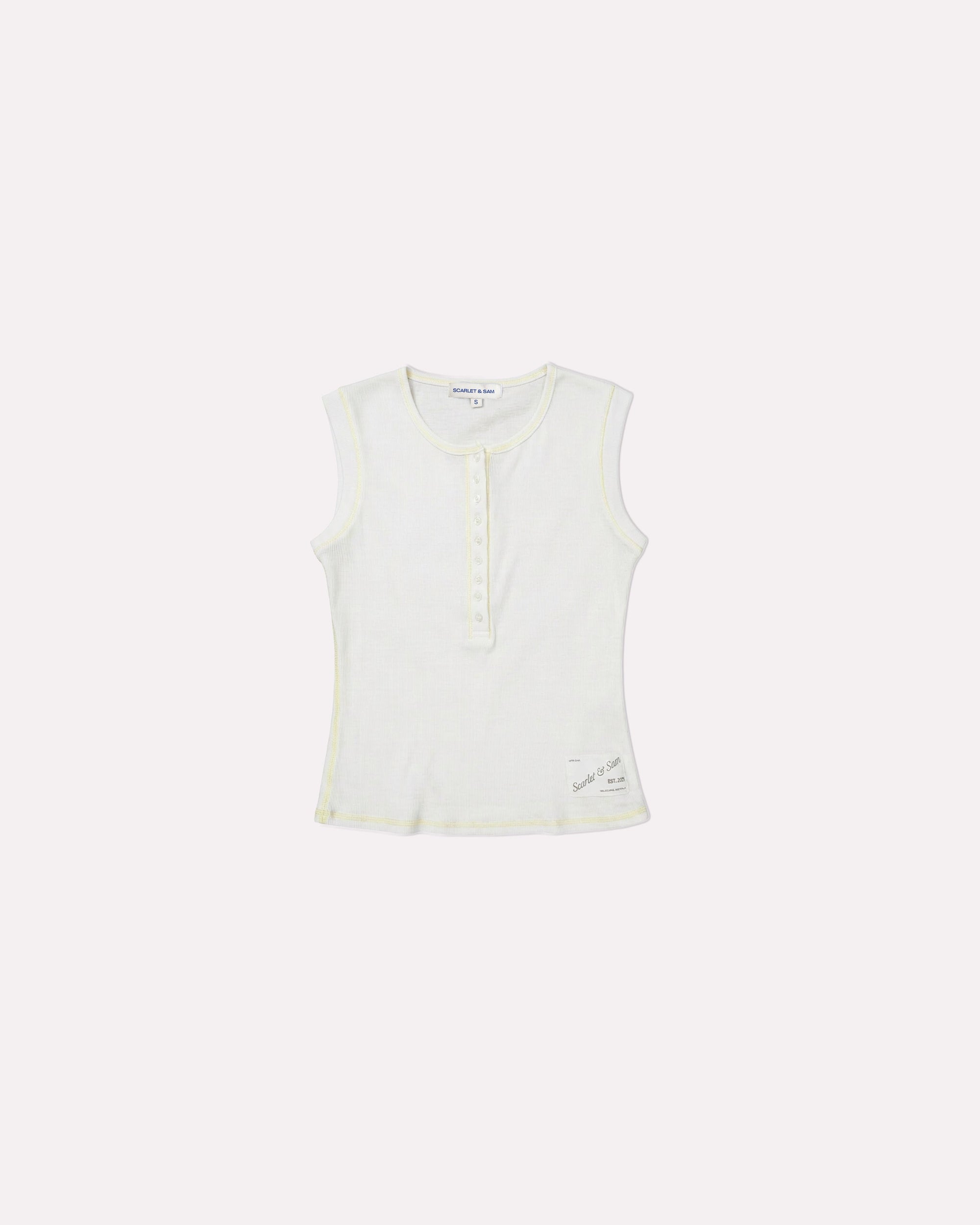 Henley Rib Tank